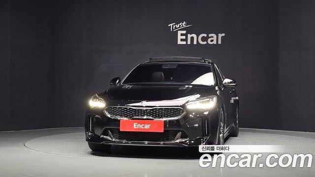 Kia Stinger из Кореи Encar