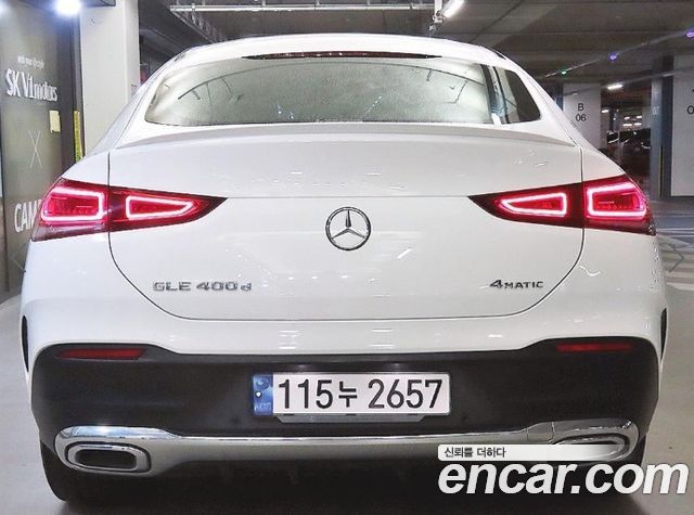 Mercedes-Benz GLE-Class GLE400d 4MATIC Coupe — пробег 53218 км
