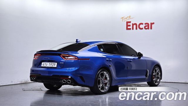 Kia Stinger из Кореи Encar