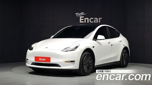 Tesla Model Y из Кореи Encar