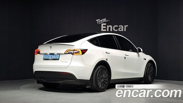 Tesla Model Y из Кореи Encar