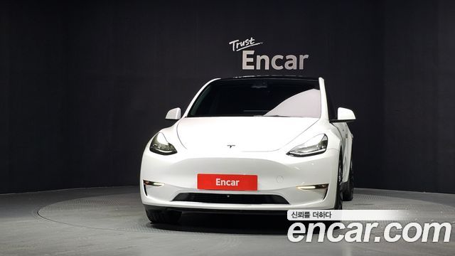 Tesla Model Y из Кореи Encar