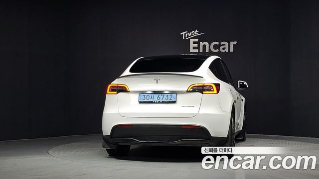 Tesla Model Y из Кореи Encar