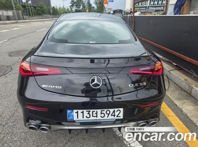 Mercedes-Benz CLE-Class AMG CLE53 4MATIC+ Coupe 2025 — пробег 17 756 км