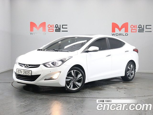 Hyundai AVANTE из Кореи Encar