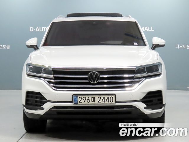 Volkswagen Touareg из Кореи Encar