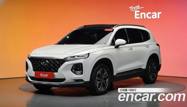 Hyundai Santafe из Кореи Encar