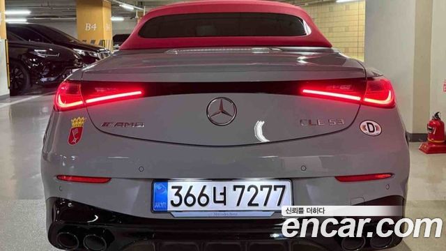 Mercedes-Benz CLE-Class AMG CLE53 4MATIC+ Cabriolet — пробег 6 338 км
