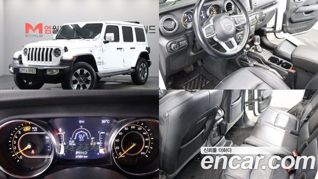 Jeep Wrangler из Кореи Encar