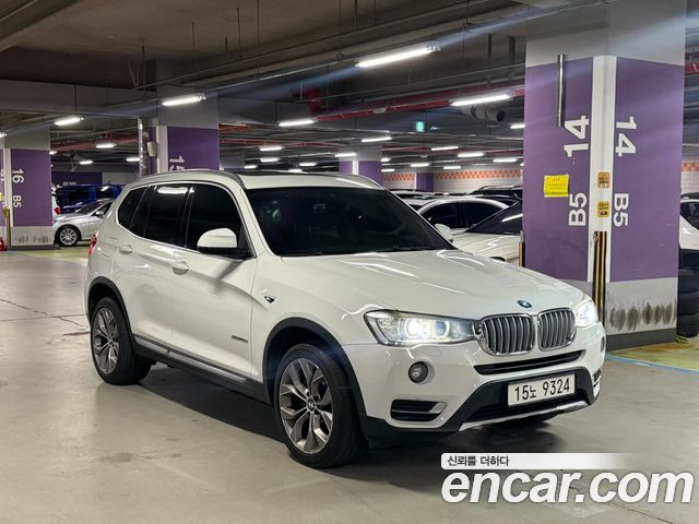 BMW X3 xDrive 20d 2016 — пробег 191 535 км