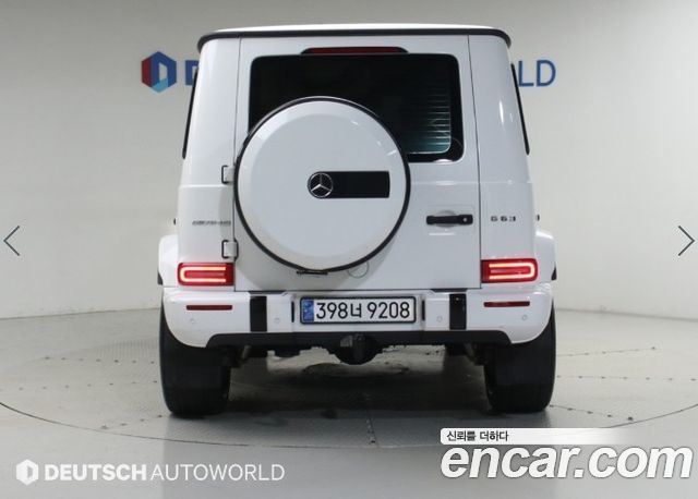 Mercedes-Benz G-Class AMG G63 2020 — пробег 45 781 км