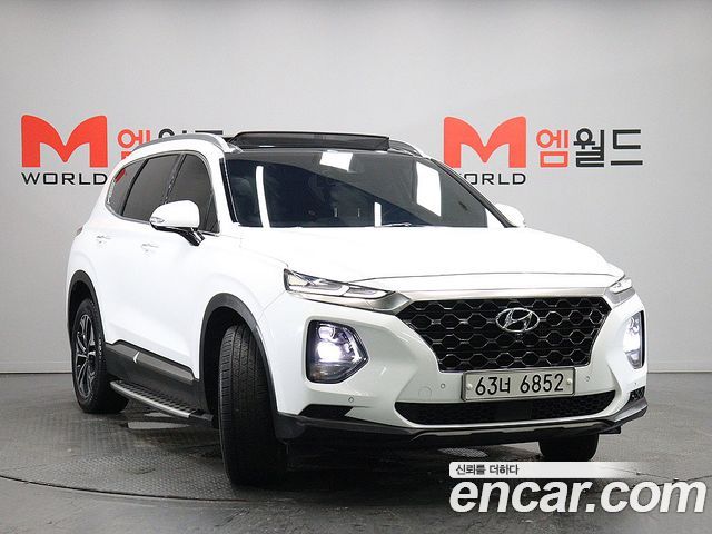 Hyundai Santafe из Кореи Encar