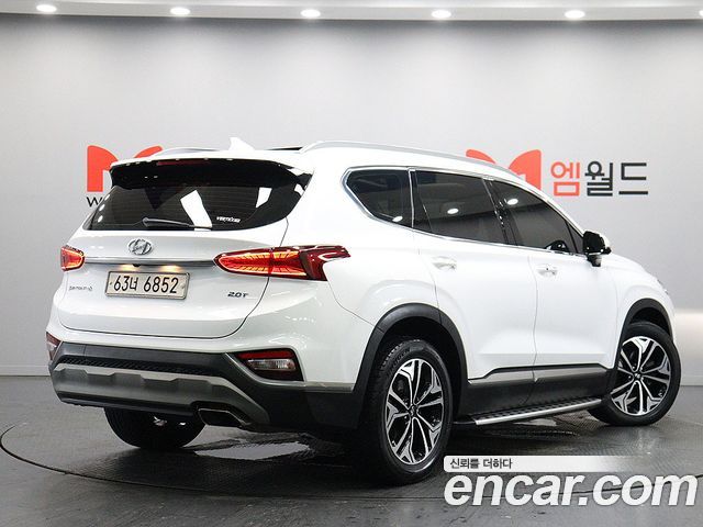 Hyundai Santafe из Кореи Encar
