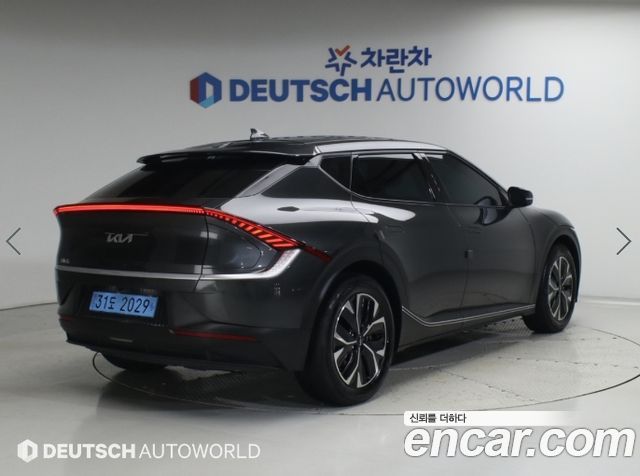 Kia EV6 из Кореи Encar