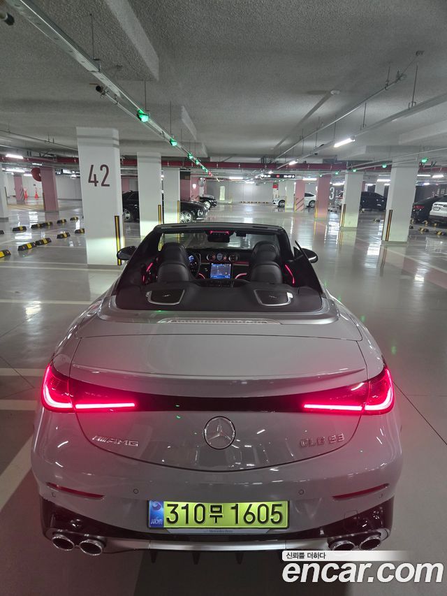 Mercedes-Benz CLE-Class AMG CLE53 4MATIC+ Cabriolet — пробег 1 800 км