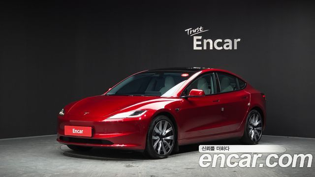 Tesla Model 3 из Кореи Encar
