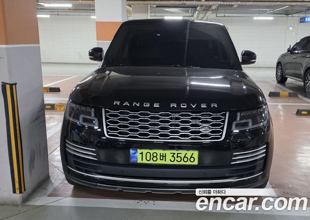 Land Rover Range Rover из Кореи Encar