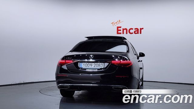 Mercedes-Benz S-Class S450 4MATIC — пробег 4 895 км