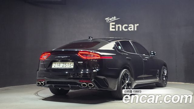 Kia Stinger из Кореи Encar