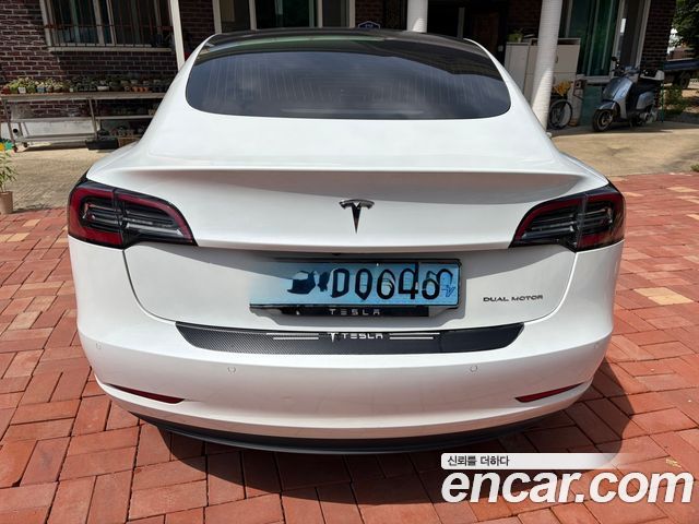 Tesla Model 3 Long Range AWD — пробег 46 115 км