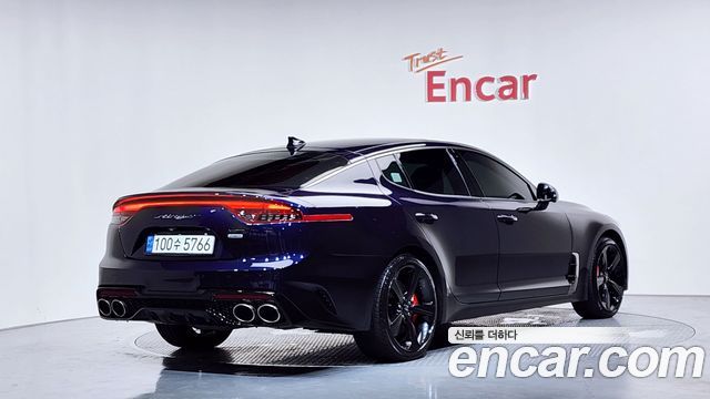 Kia Stinger из Кореи Encar