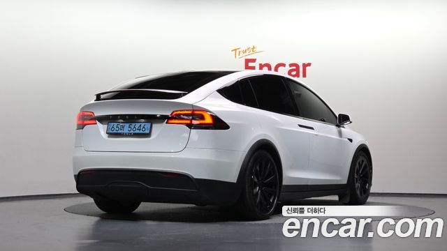 Tesla Model X из Кореи Encar