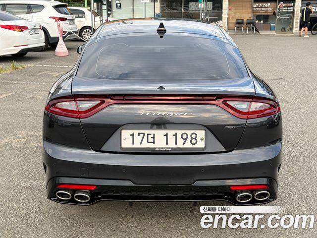 Kia Stinger из Кореи Encar