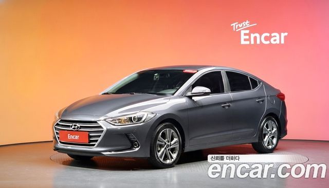 Hyundai AVANTE из Кореи Encar