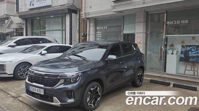 Kia Seltos из Кореи Encar