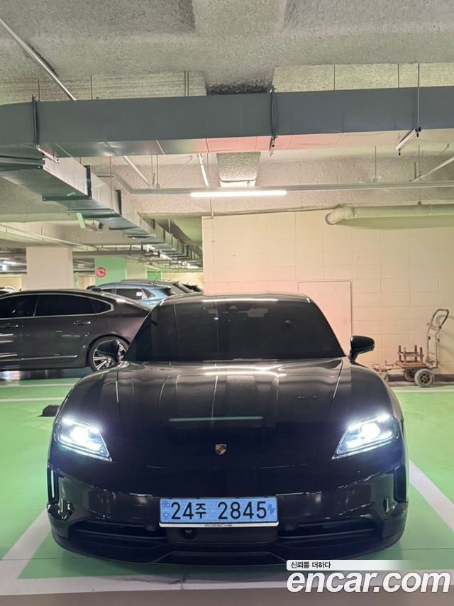 Porsche Taycan из Кореи Encar