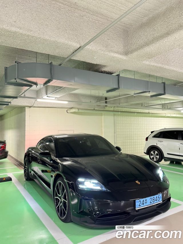 Porsche Taycan из Кореи Encar