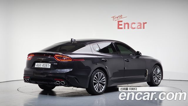 Kia Stinger из Кореи Encar