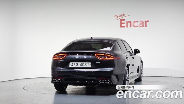 Kia Stinger из Кореи Encar