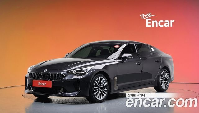 Kia Stinger из Кореи Encar
