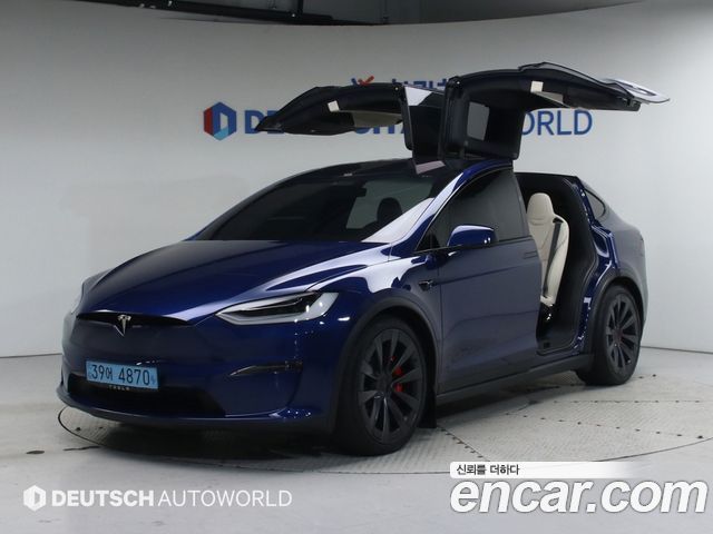 Tesla Model X из Кореи Encar