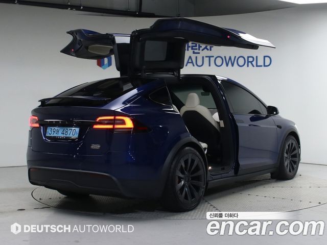 Tesla Model X из Кореи Encar