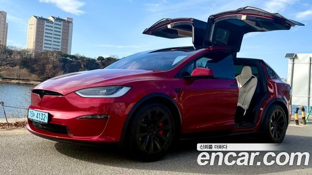 Tesla Model X из Кореи Encar