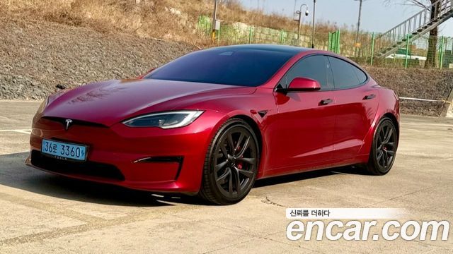 Tesla Model S из Кореи Encar