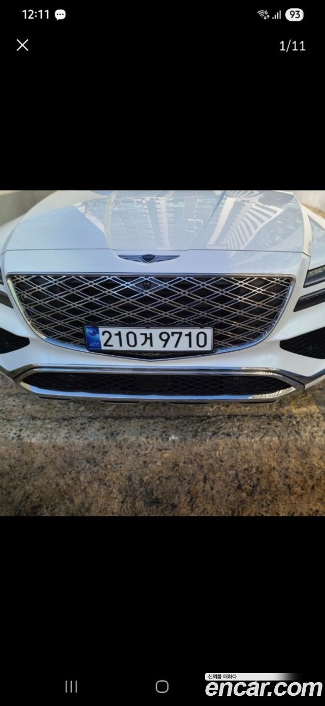 Genesis GV80 из Кореи Encar