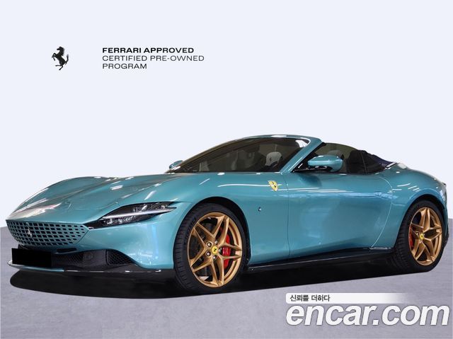 Ferrari Roma из Кореи Encar