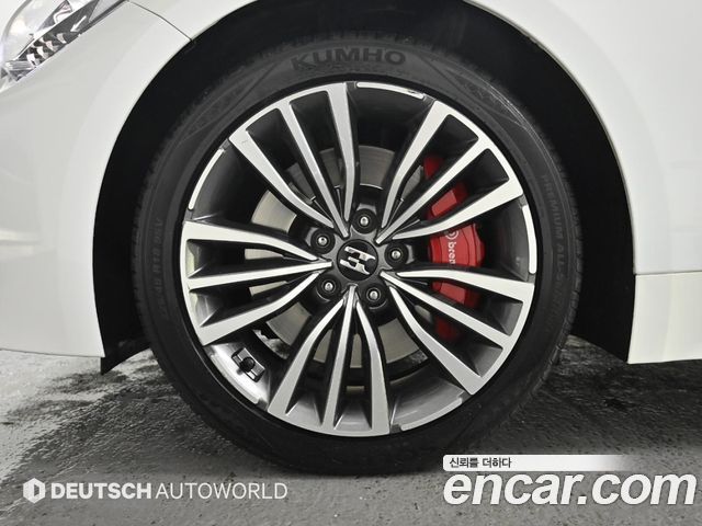 Kia Stinger из Кореи Encar
