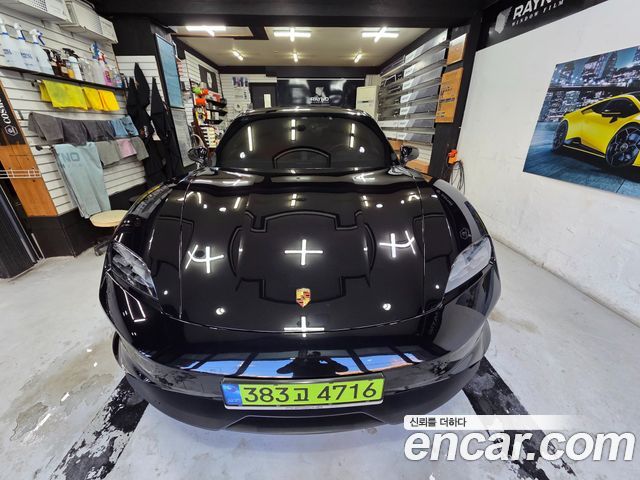 Porsche Taycan из Кореи Encar