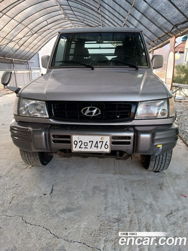 Hyundai Galloper из Кореи Encar