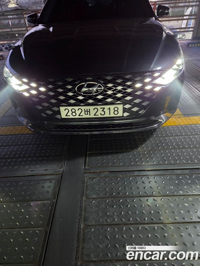 Hyundai Grandeur из Кореи Encar