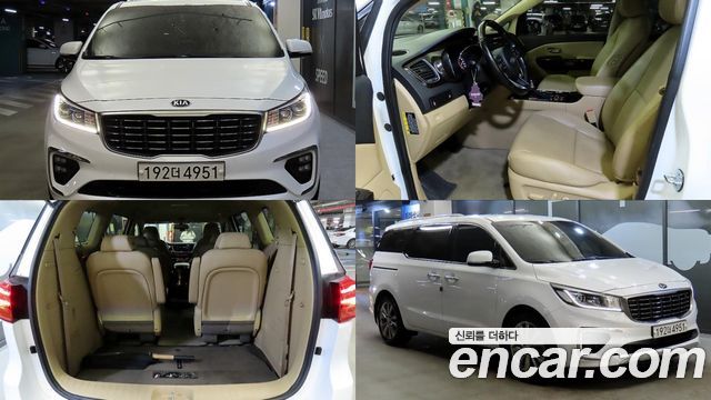Kia Carnival из Кореи Encar