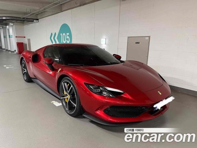 Ferrari 296 из Кореи Encar