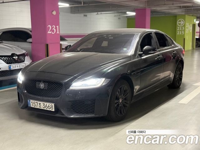 Jaguar XF из Кореи Encar