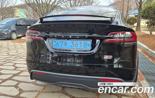 Tesla Model X из Кореи Encar