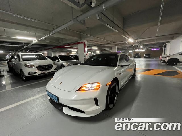 Porsche Taycan из Кореи Encar