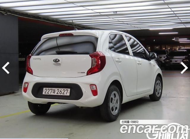 Kia morning из Кореи Encar